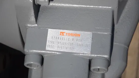 Tosion OEM ODM 0.5/0.8/1/2/5/6/810/15/20 tonnes 2000gk petit treuil hydraulique de moteur de camion marin à deux vitesses à vendre