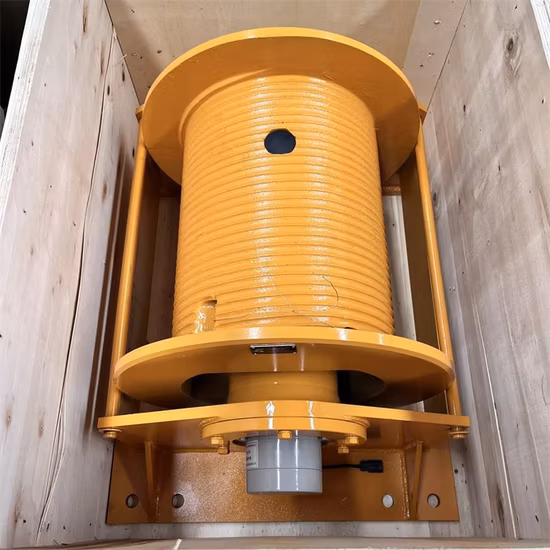 Treuil hydraulique pour navire marin/bateau/drague
